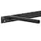 Walnut Brown Large Rustic Wood Floating Wall Shelf